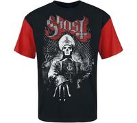 Ghost Priest Männer T-Shirt schwarz/rot XL 100% Baumwolle Band-Merch, Bands
