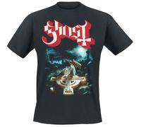 Ghost Rite Here With Title Back T-Shirt schwarz in S