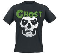 Ghost Skull T-Shirt schwarz in 4XL