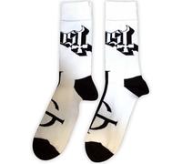 Ghost Knöchelsocken Symbol Band-Logo Mono – offiziell lizenziert – UK Größe 7-11