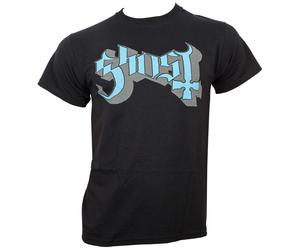 Ghost - T-Shirt Blue/Grey Keyline Logo - schwarz XL