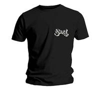 Ghost - T-Shirt # S Black Unisex # Dance Macabre Cover & Logo