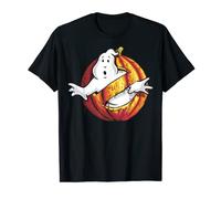 Ghostbusters Classic Logo Halloween Pumpkin Graphic T-Shirt T-Shirt