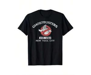 Ghostbusters Est. 1984 Offizielles Film Herren T-Shirt - Weich Schwer 100% Baumwolle Rundhals-Ausschnitt, Vintage Ghostbusters Logo, Retro NYC Verbind