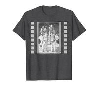 Ghostbusters Group Shot Vintage Film Poster T-Shirt, Herren, Anthrazit Meliert, 3XL