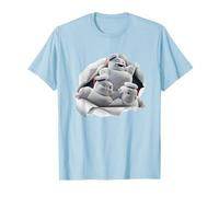 Ghostbusters Mini Pufts Breaking Through Chest Big Poster T-Shirt