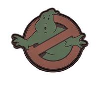 Ghostbusters No Ghost Glow Dark GITD Cosplay Movie PVC Rubber 3D Hook Patch (Multicam)