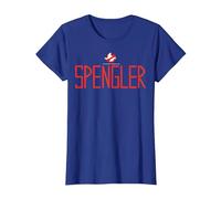 Ghostbusters Spengler Name Logo T-Shirt, Damen, Königsblau, M
