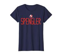 Ghostbusters Spengler Name Logo T-Shirt, Damen, Marineblau, XL