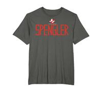 Ghostbusters Spengler Name Logo T-Shirt, Herren Große Größen, Anthrazit, 3X Tall