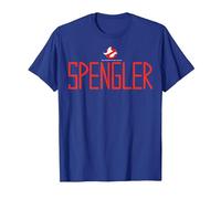 Ghostbusters Spengler Name Logo T-Shirt, Herren, Königsblau, 3XL