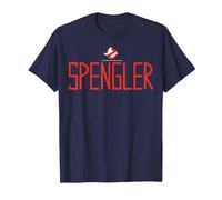 Ghostbusters Spengler Name Logo T-Shirt, Herren, Marineblau, XXL