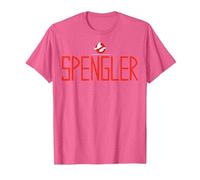 Ghostbusters Spengler Name Logo T-Shirt, Herren, Rosa Meliert, XL