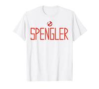 Ghostbusters Spengler Name Logo T-Shirt, Herren, Weiß, S