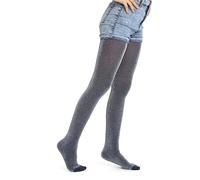 Gi&Gi Blickdichte Strumpfhose 70 Denier für Mädchen mit glänzendem buntem Glitzer. N.2205 (IT, Alter, 10 Jahre, 12 Jahre, Regular, Dunkelblau), dunkelblau