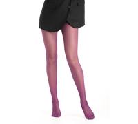 Gi&Gi Damen-Strumpfhose 20 Denier, Gemustertes Design, Mehrere Farben, Transparent, Elegant (DE/NL/SE/PL, Alphanumerisch, L, XL, Regular, Regular, LILA)