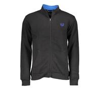 GIAN MARCO VENTURI HERREN SWEATSHIRT SCHWARZ MIT REISSVERSCHLUSS - 2xl / schwarz / erwachsene