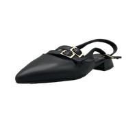 Gianluca Pisati Sling Ballerinas für Damen, schwarz, Größe 38 EU