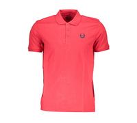 Gianmarco Venturi Rotes Baumwoll-Herren-Polohemd M
