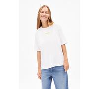 GIANNAA SMILE | T-Shirt aus Bio-Baumwolle - weiss (M)