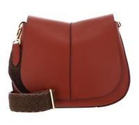 GIANNI CHIARINI Helena Round Crossbody Bag Brick Red