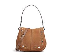 Gianni Chiarini Helena Round Schultertasche karamellbraun, Rauleder, Damen