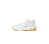 Giannis Immortality 4 Basketballschuh, Weiß/Coconut Milk/Aquarius Blue, FQ3680-101, 44.5 EU (10.5 US)