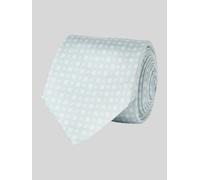 Gierremilano Seidenkrawatte mit feinem Strukturmuster in Lind, Größe 1