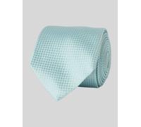 Gierremilano Seidenkrawatte mit feinem Strukturmuster in Mint, Größe 1