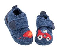 Giesswein Baby-Hausschuhe Umkirch - Warme Baby Lauflern Schuhe mit Klettverschluss, Rutschfeste Kinder Krabbelschuhe für Jungen