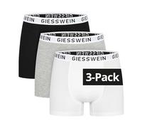 Giesswein Boxershorts Herren - Bio Baumwoll Unterhosen Männer 3er Pack, ohne Etikett und extra weicher Stoff, Men’s Boxers Größen S-3XL