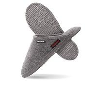 GIESSWEIN Hausschuh Tino - Warme Filz Pantoffeln, Leichte Damen & Herren Hausschuhe, rutschfeste Unisex Filzhausschuhe
