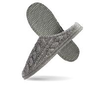 GIESSWEIN Hausschuhe Neudau - Warme Filz Pantoffeln für Damen & Herren, rutschfeste Pantoletten für Zuhause, Unisex Slippers