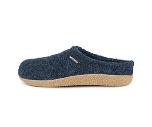 Giesswein Hausschuhe Veitsch - Schurwolle Pantoffeln für Damen & Herren | Anatomisches Wechselfußbett & Naturkautschuk-Laufsohle - Indoor & Outdoor Slipper für Zuhause & Terrasse