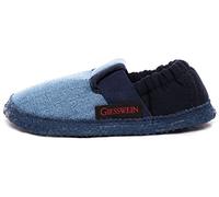 GIESSWEIN Kinder-Hausschuhe Aichach - Atmungsaktive Pantoffeln aus Baumwolle, Leichte Slippers für Mädchen & Jungen, Weiche Latex-Sohle