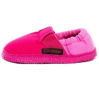 GIESSWEIN Kinder-Hausschuhe Aichach - Atmungsaktive Pantoffeln aus Baumwolle, Leichte Slippers für Mädchen & Jungen, Weiche Latex-Sohle