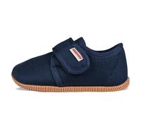 GIESSWEIN Kinder Hausschuhe Senscheid - Slim-Fit - Kindergarten Schuhe für Jungen & Mädchen, rutschfeste Krabbel-Schuhe mit Klettverschluss