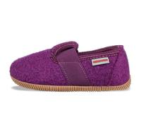 GIESSWEIN Kinder Hausschuhe Weidach - Warme Filz Pantoffeln für Mädchen & Jungen, rutschfeste Slim-Fit Slippers mit Gummizug
