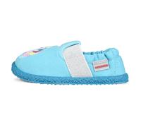 Giesswein Arzl Kinder-Hausschuhe - Magische Baumwollslipper mit Einhorn-Motiv, rutschfeste Gummisohle, perfekt für Zuhause und den Kindergarten
