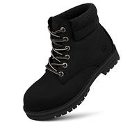 GIESSWEIN Leather Merino Boot Men - Herren Schnürstiefelette mit Merinowolle, Leder Winter Schuhe, warm gefütterte Worker Boots