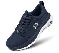 Giesswein Merino Curve Max Women - Federnder Merino Sneaker mit Luftpolster | Stoßabsorbierend mit Wechselfußbett & langlebiger Naturkautschuk-Sohle - komfortabler Aktivschuh für Damen in Sport & Alltag
