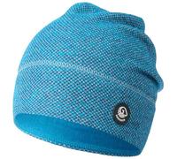 GIESSWEIN Mütze Hohes EIS - Merino Beanie mit Jersey Fütterung, Atmungsaktive Damen & Herren Strickmütze, Gefütterte Longbeanie aus Merinowolle, Warm & bequem, Unisex Sport Mütze