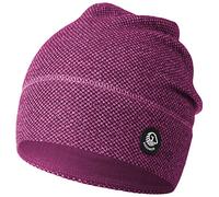 GIESSWEIN Mütze Hohes EIS - Merino Beanie mit Jersey Fütterung, Atmungsaktive Damen & Herren Strickmütze, Gefütterte Longbeanie aus Merinowolle, Warm & bequem, Unisex Sport Mütze