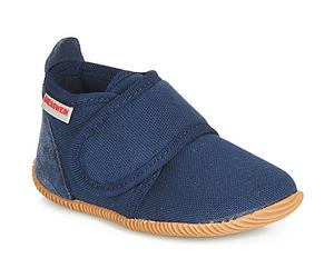 Giesswein Pantoffeln Kinder STRASS SLIM FIT in Blau 23