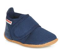 Giesswein Pantoffeln Kinder STRASS SLIM FIT in Blau 25