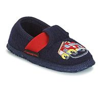 Giesswein Trulben Slippers Kinder blau/rot EU 23 2020 Haus- & Hüttenschuhe