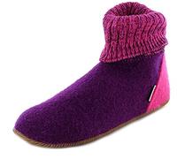 Giesswein Wildpoldsried Kids, Hüttenschuhe Unisex-Kinder, Violett, 27 EU