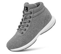 GIESSWEIN Wool Sneaker High Top Women - Merino Winterschuhe für Damen, warm gefütterte Schneestiefel, Winter Outdoor Boots aus Merinowolle