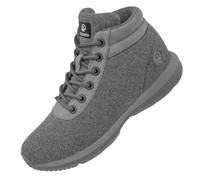 Giesswein Wool Sneaker High Top Women - Warm gefütterte Winterschuhe Damen | Wasserabweisende Winterstiefeletten mit Merino Futter, Winterstiefel mit rutschfester Profilsohle für Schnee, Matsch & City