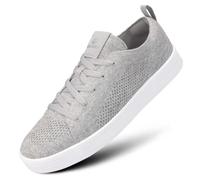 Giesswein Wool Sneaker Men - Platform Schuhe aus Merino Wool 3D Stretch | Superleichte Low-Top Halbschuhe & Schnürer - bequeme Freizeit Sneaker aus Merinowolle für Herren